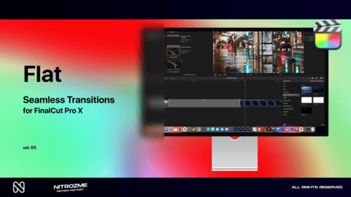 Flat Transitions Vol. 05 for Final Cut Pro X