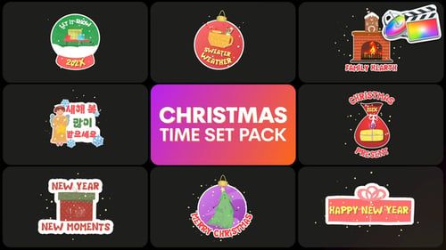 Winter Holidays Titles | FCPX