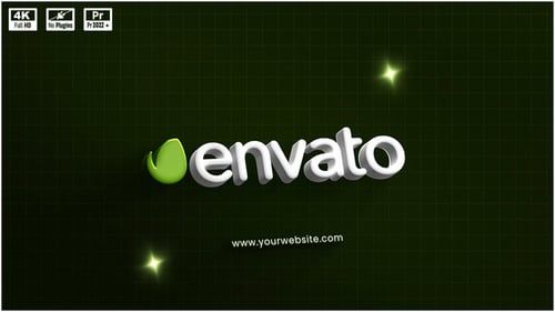 3D Extrude Logo Animation V.2