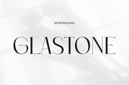 Glaston – Modern Elegance and Beauty Font