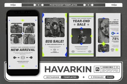 Havarkin – Instagram Templates