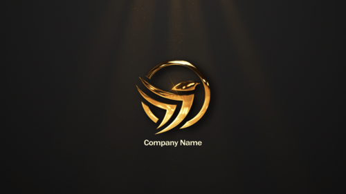 Gold Logo Reveal | MOGRT