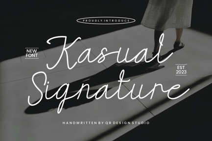 Kasual Signature – Cursive Font