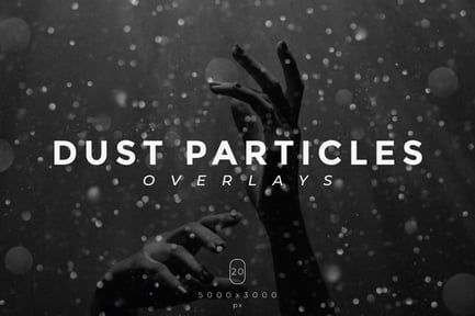 20 Dust Particles Overlays