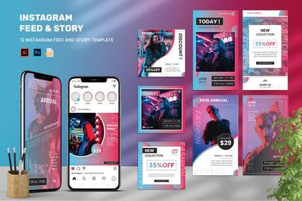 Shofaty – Instagram Feeds & Stories Pack