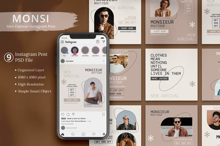 Monsi – Men Fashion Instagram Post