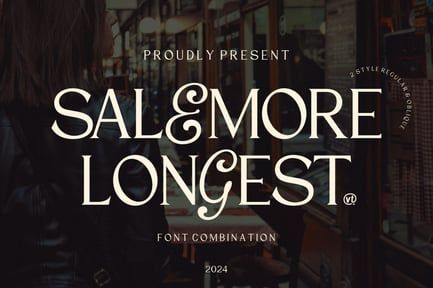 Salemore Longest – Font Combination