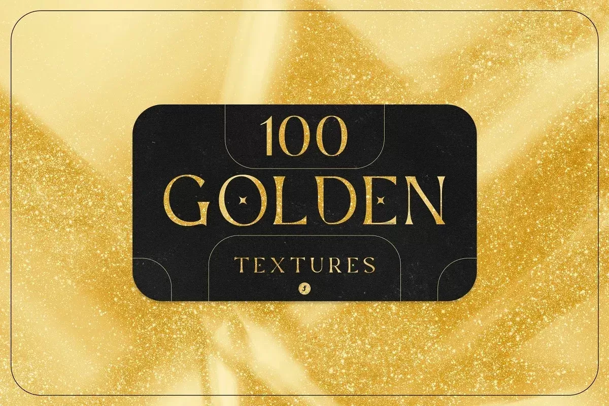 100 Golden Textures