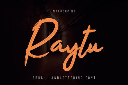 Raytu – Brush Handwritten Font