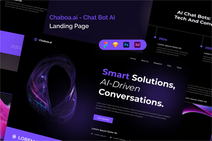 Chaboa.ai – Chat Bot AI Landing Page