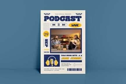 Podcast Live Flyer