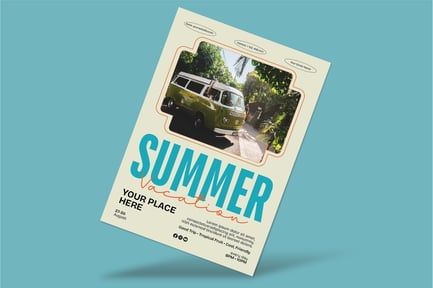 Summer Vacation Flyer