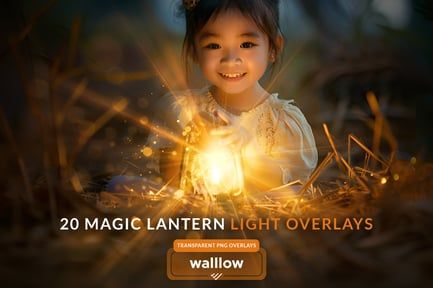 Light Flares Transparent PNG photoshop overlays