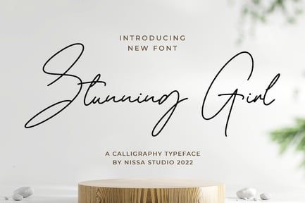 Stunning Girl – Signature Font