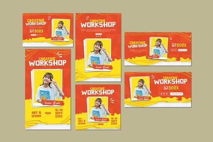 Workshop Banner Social Media Pack