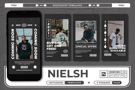 Nielsh – Instagram Templates