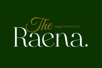 Raena – Elegant Font