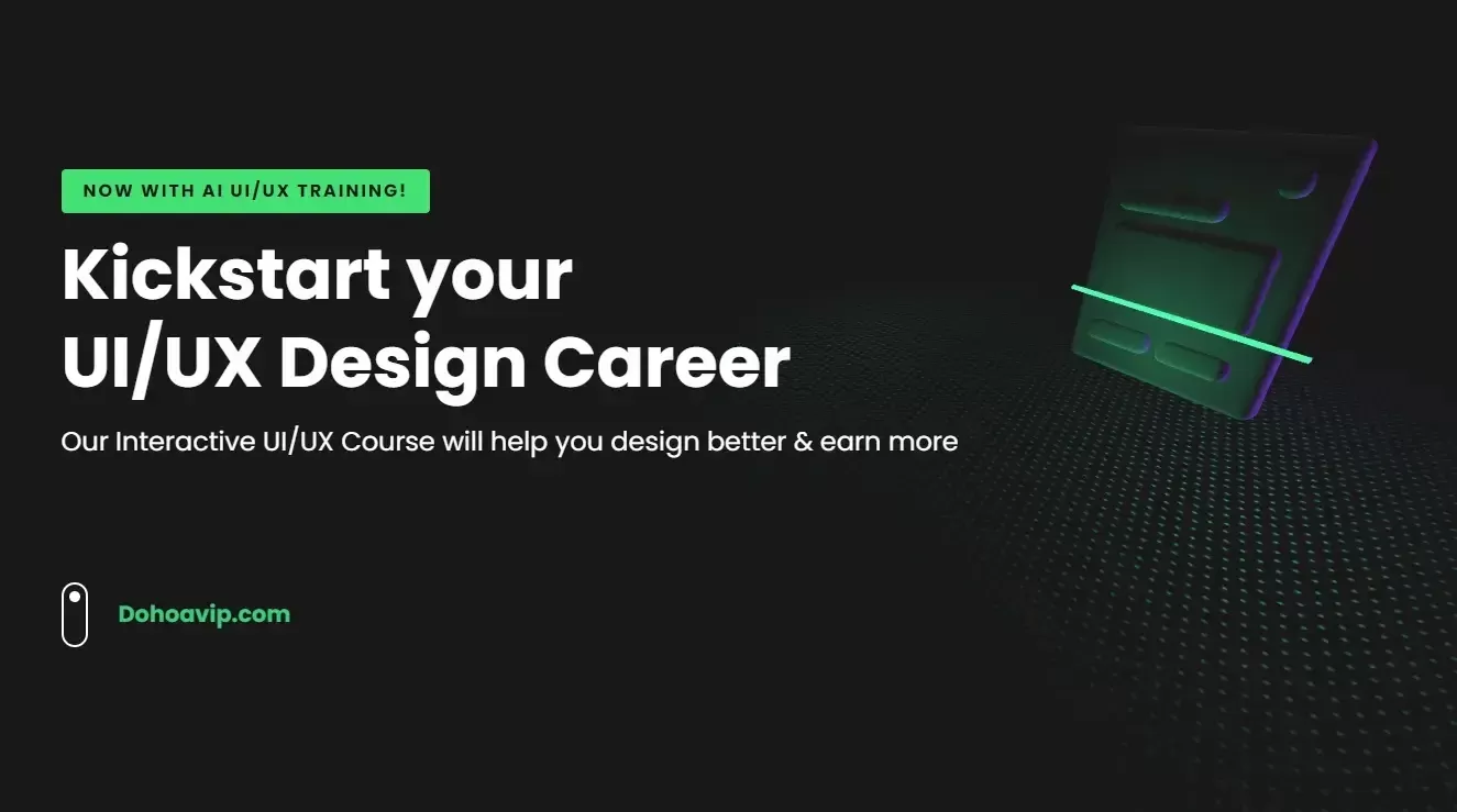 [VIP] DesignCourse: Kickstart your UI/UX Design Career​