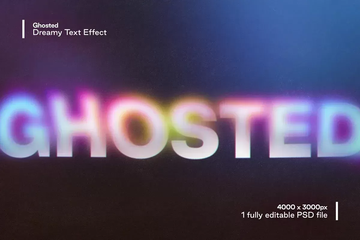 Ghosted – Dreamy Text Effect