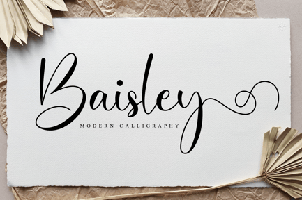 Baisley – Wedding Font