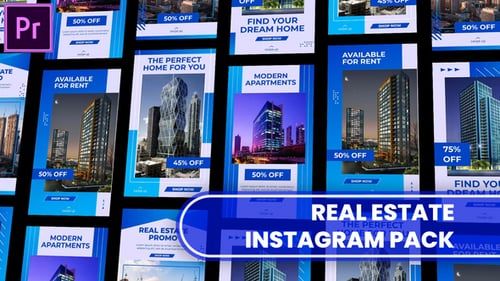 Real Estate Insta Stories MGORT for Premier Pro