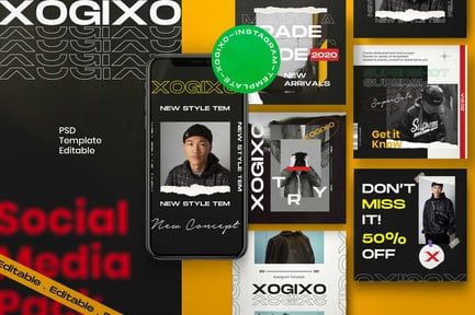 Xogixo – Insta Story & Post Social Media Vol.1