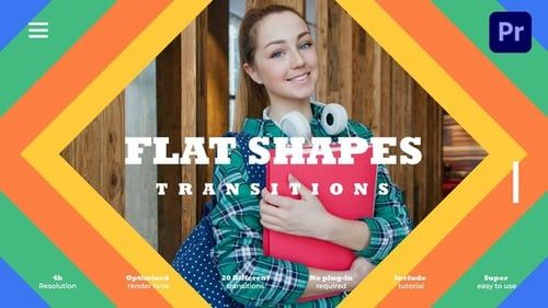 Flat Shapes Transitions