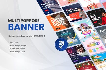 Multipurpose Ads Banner