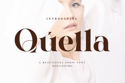 Quella – Beautifull Ligature Font