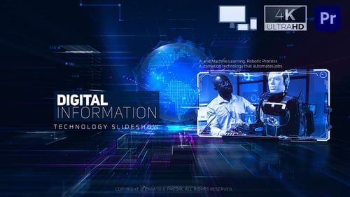 Digital Information Technology Slideshow – Premiere Pro