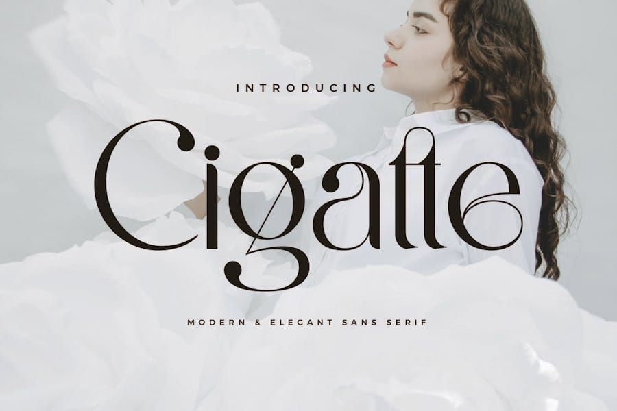 Cigatte – Modern Ligature Font