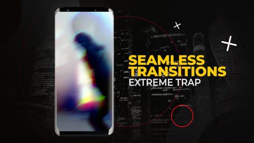 Vertical Extreme Trap Transitions | After effects