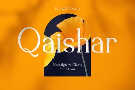 Qaishar – Classy Serif Font