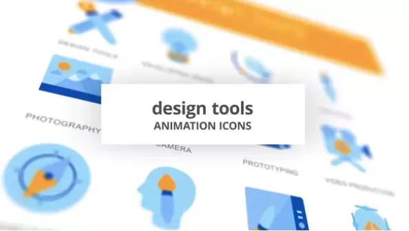 Design Tools Animation Icons