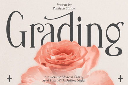 Grading – Modern Elegant Serif