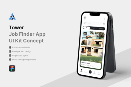 Tower – Real Estate App UI Kit