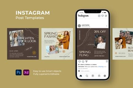 Fashion Store Instagram Post Template