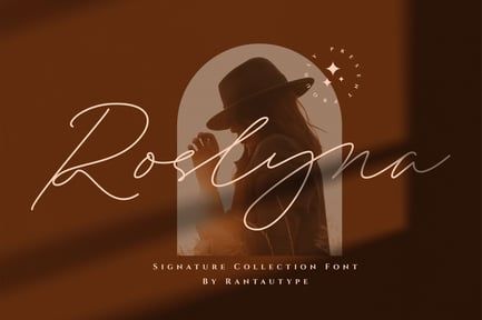 Roslyna Business Signature Font