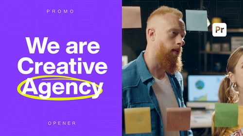 Creative Agency Promo Opener | MOGRT