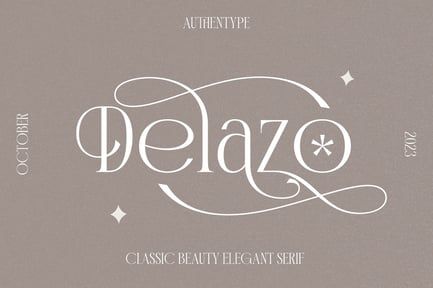 Delazo Classic Beauty Elegant Serif