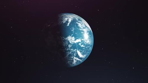 Cinematic World earth Loop Animation