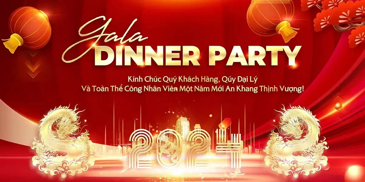 PSD Gala Dinner Party Banner 2024