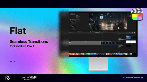 Flat Transitions Vol. 06 for Final Cut Pro X