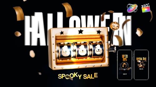 Luxury Halloween Sale Promo