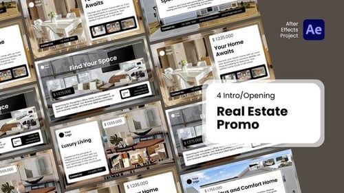 Intro/Opening – Real Estate Promo After Effects Template