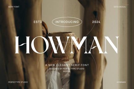 Howman Elegant Serif Font Typeface