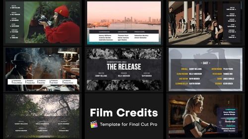 Film Credits for FCPX