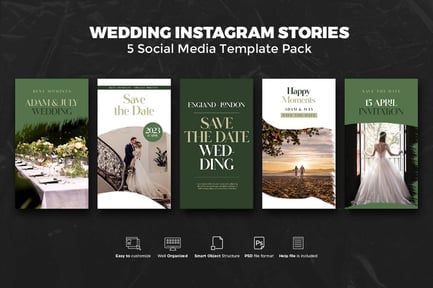 Marriage Instagram Stories