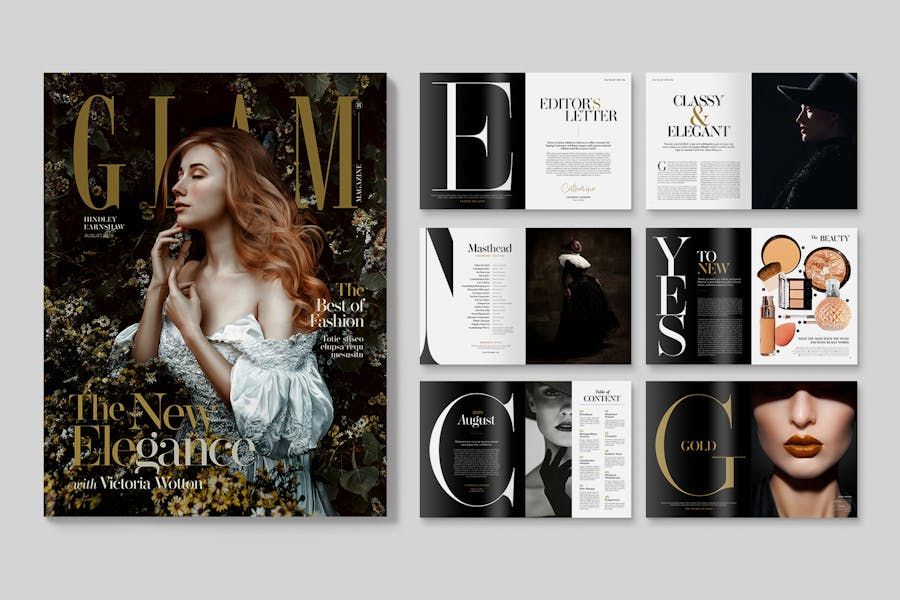 Fashion Magazine Template