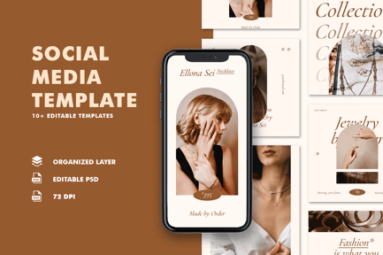 Instagram Templates – Fashion Woman